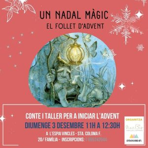 Taller: Un Nadal màgic. El follet d'advent